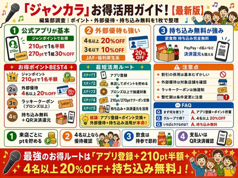 ジャンカラクーポン最新情報｜アプリ半額・優待20％OFF【2026年7月】 | ACRIUS